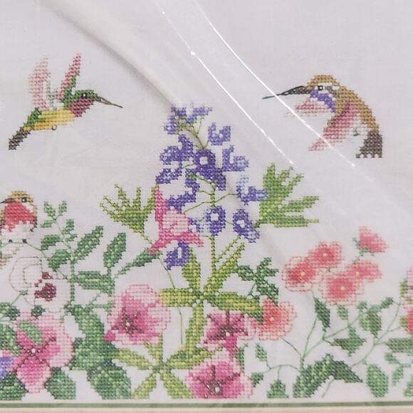 Hummer Heaven by Don Kent Cross Stitch Kit #101 NIP Country Cross Stitch - Picture 2 of 5